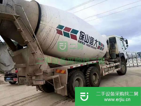 河南出售二手豪沃攪拌車國五排放大14方手續齊全