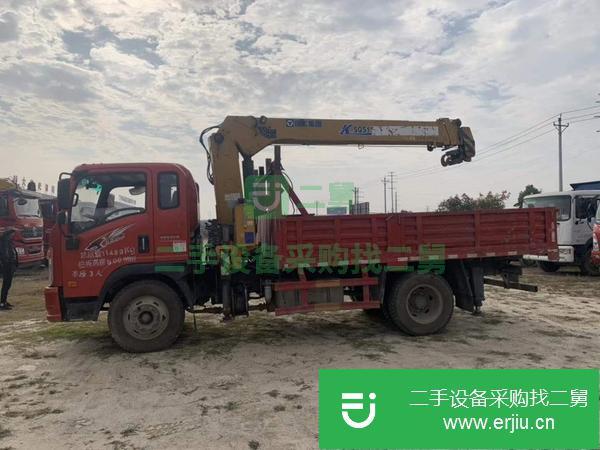 貴州出售二手徐工6.3噸小黃牌隨車吊