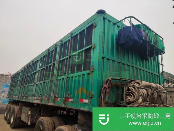 河北出售二手11米半掛車，富華軸
