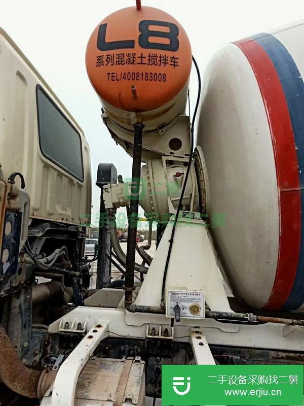 湖南出售二手攪拌車歐曼大14方車長10.51米