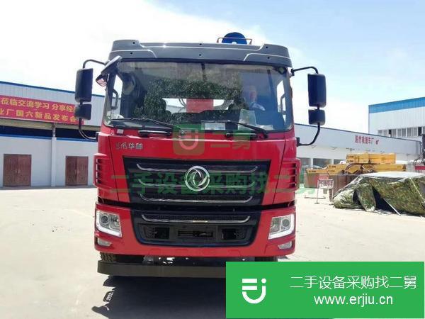 廣東出售二手東風華神后八輪12噸隨車吊國五玉柴240馬力發動機