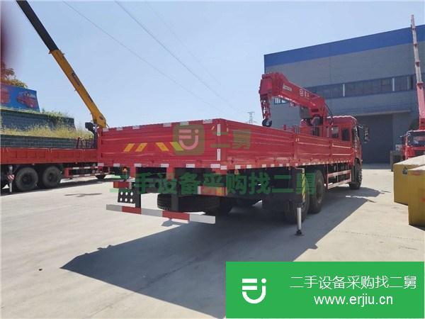 寧夏出售二手后八輪程力12噸隨車吊