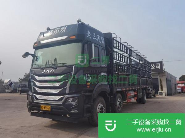 河北出售江淮格爾發高欄貨車，前四后四9.6米