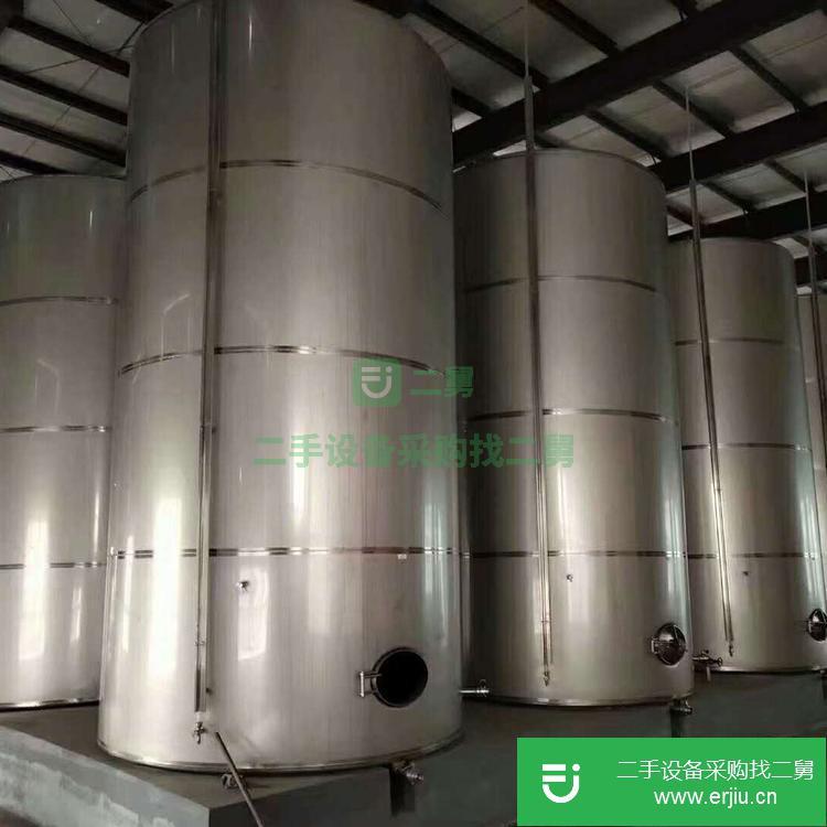 山東出售二手不銹鋼儲罐