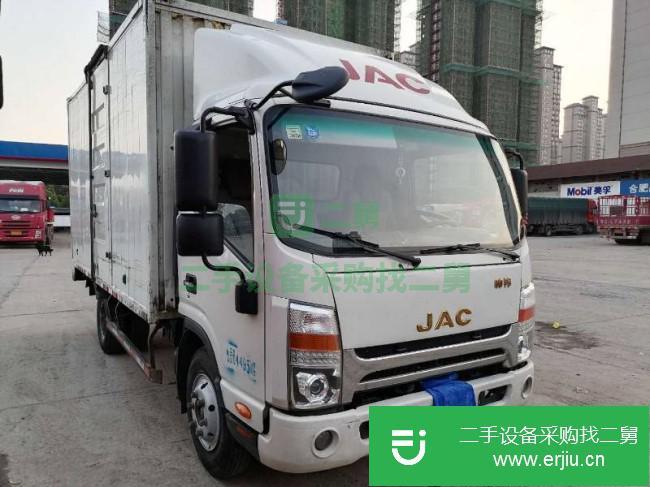 安徽出售二手江淮帥鈴康明斯國五廂式貨車