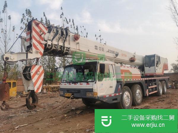 河南出售二手09中聯70H汽車吊