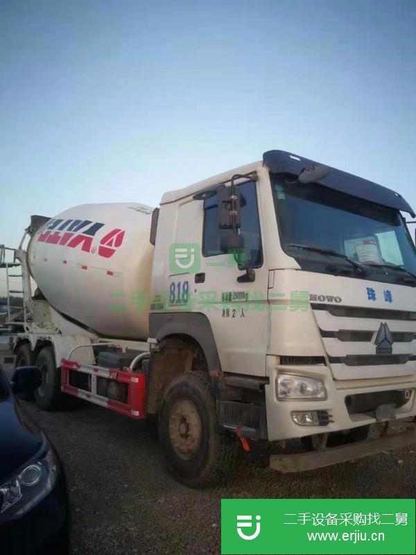 廣西出售二手國五豪沃大14拉16方攪拌車可分期付款手續齊全