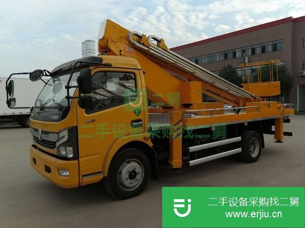 河南出售二手東風多利卡18米伸縮臂高空作業車