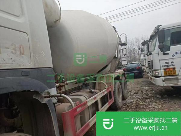 河南出售二手16年豪沃國四排放大14方攪拌車