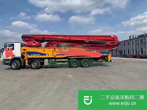 遼寧出售二手中聯56米泵車