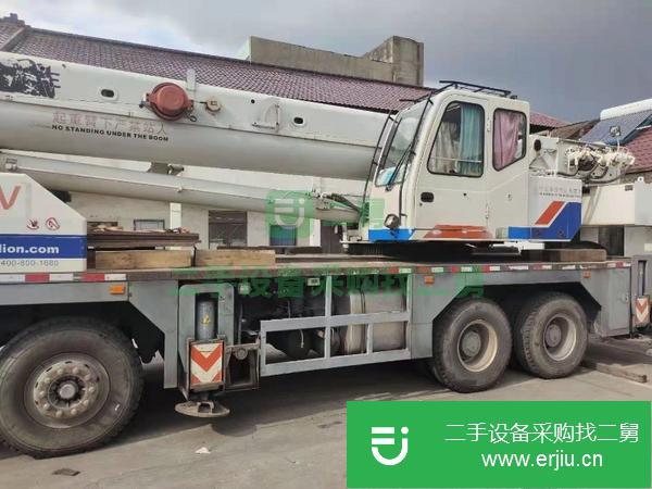 上海出售二手中聯(lián)50噸汽車吊車況很好,手續(xù)齊全