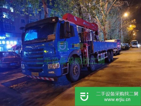 遼寧出售二手古河12噸隨車吊