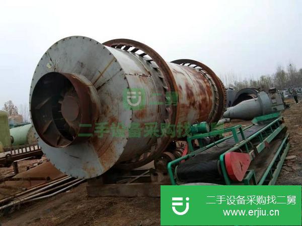 山東出售二手河沙礦粉烘干機