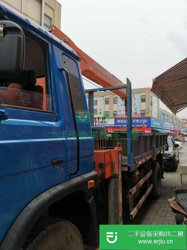 河南出售二手8噸4節(jié)隨車吊