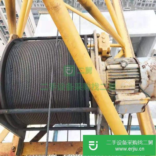 湖南出售二手13年8月中聯6012塔吊，成色免檢，手續齊全，10天左右拆機