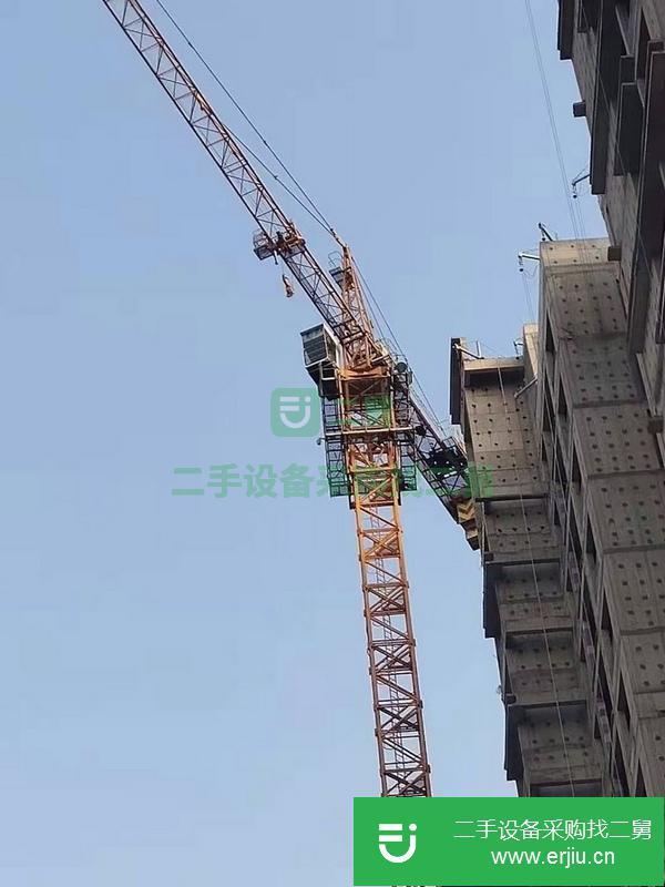 河南出售二手15年中聯5013塔吊標高40米