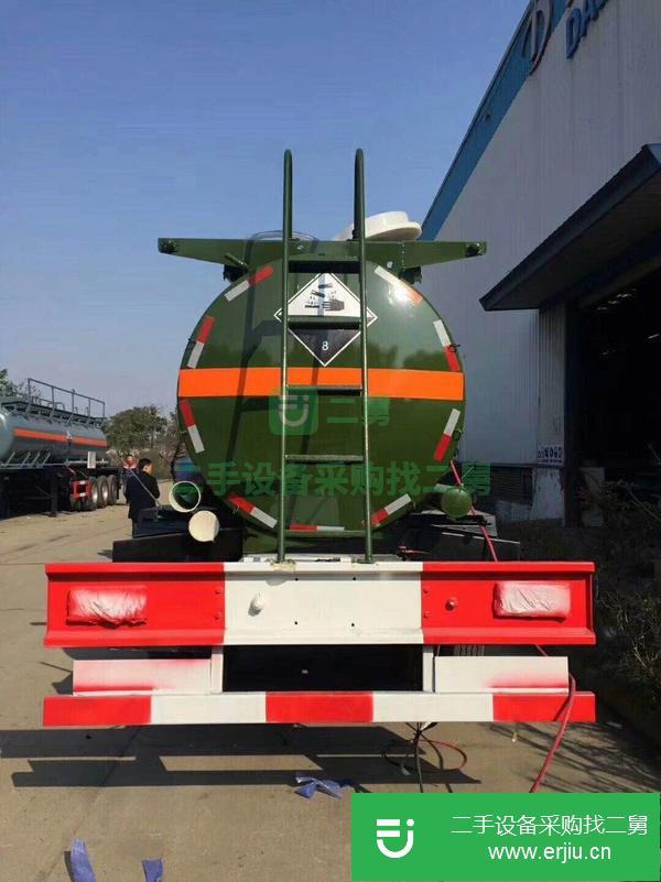 山東出售二手柳汽10噸甲醇罐式運輸車