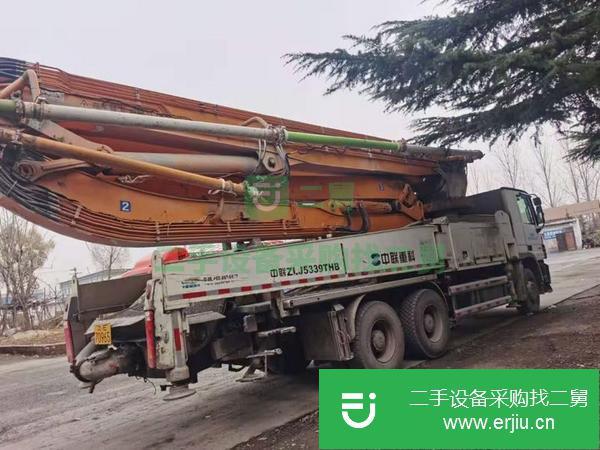 山西出售二手13年中聯49米泵車車輛保養到位，手續齊全包過戶