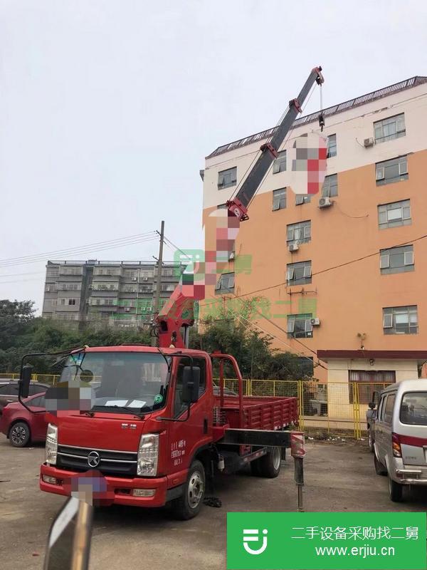 廣東出售二手18年國五藍牌隨車吊