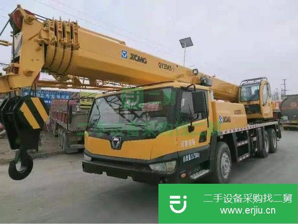 江蘇出售二手25k5_1徐工25噸5節(jié)臂汽車吊