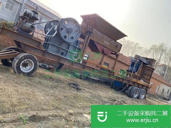 江蘇出售二手移動(dòng)制砂機(jī)