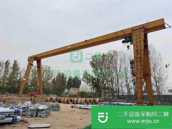山東出售二手10噸跨度24米龍門吊