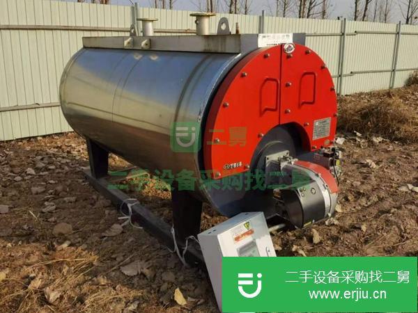 山西出售二手一噸燃氣燃油熱水鍋爐
