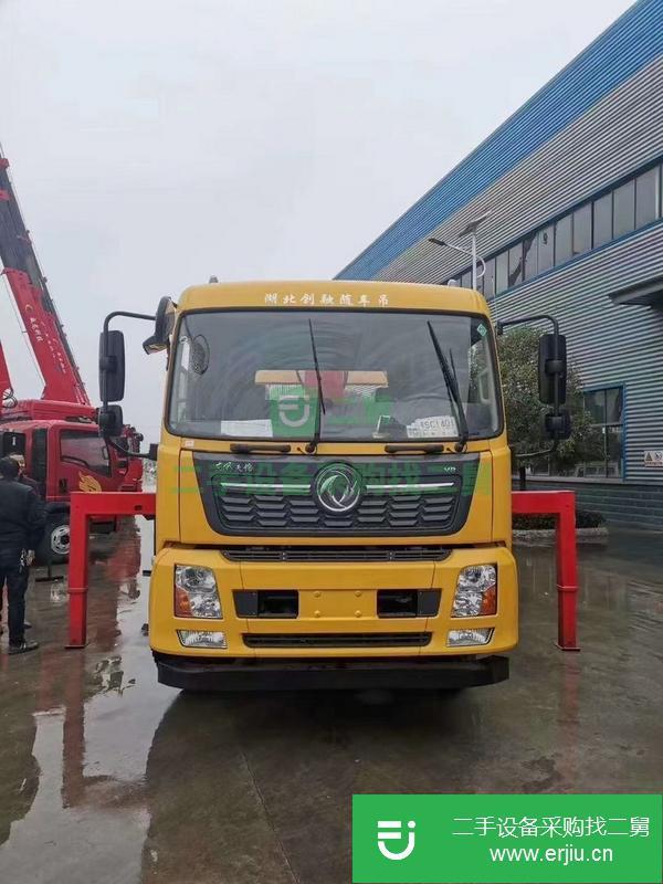 湖北出售二手東風??錦天???隨車吊上裝6.3噸吊機
