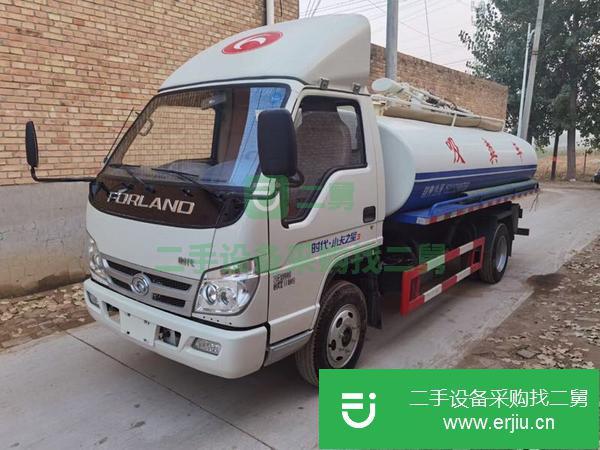 天津出售二手17年福田時代原裝5噸吸糞車