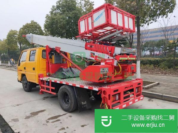 青海出售二手江鈴32米云梯車