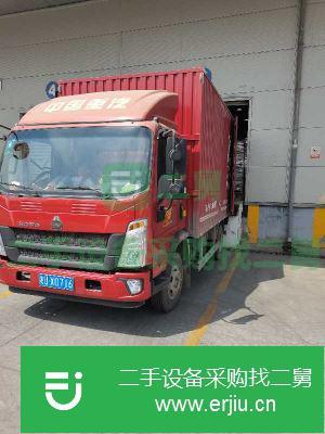 陜西出售二手中國重汽156馬力箱式貨車