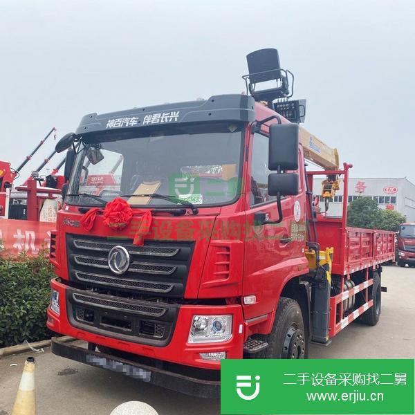 湖南出售二手東風8噸隨車吊