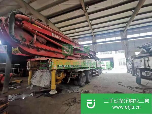 河北出售二手三一56米泵車手續(xù)齊全