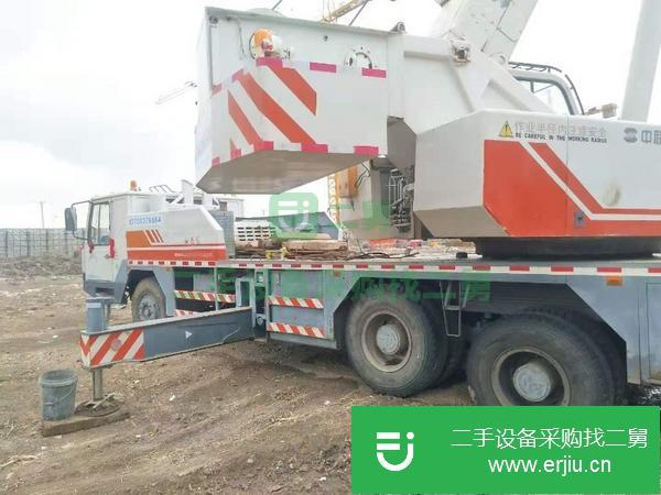 遼寧出售二手10年中聯25v5五節臂汽車吊