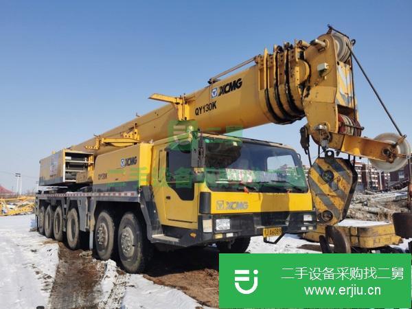 黑龍江出售二手徐工100噸吊車手續齊全