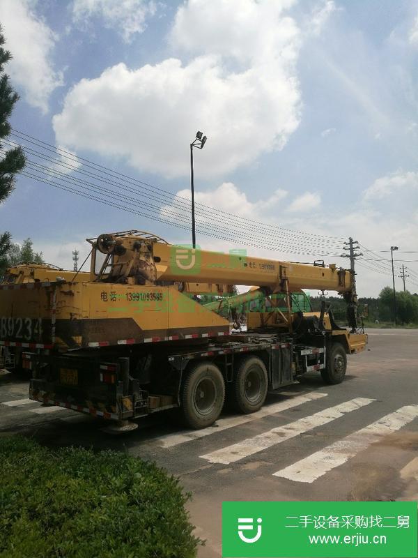 陜西出售二手國二徐工16D吊車手續齊全