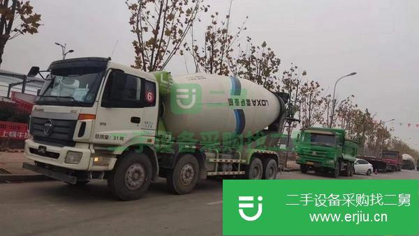 山西出售二手17年歐曼20方攪拌車