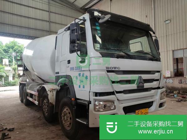 四川出售二手豪沃宏達(dá)大20方攪拌車