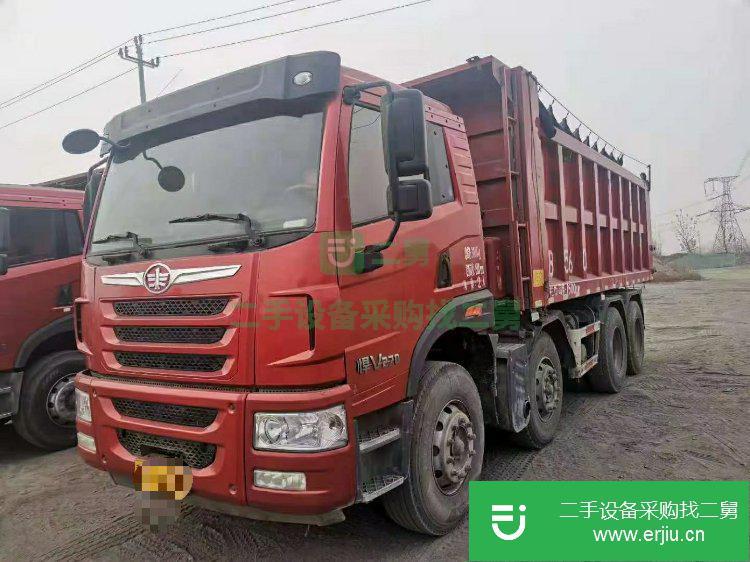 河北出售二手一汽解放270馬力自卸車國五保險(xiǎn)齊全