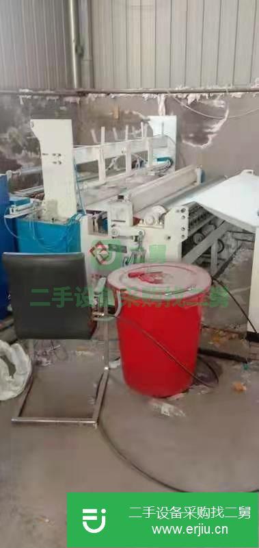 河北出售二手金福1575衛生紙復卷機
