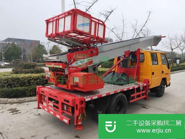 新疆出售二手江鈴28米云梯車