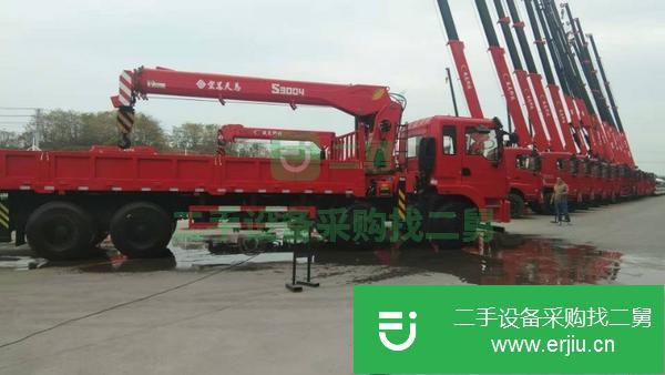 湖北出售二手徐工12噸隨車吊