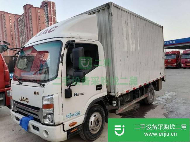 安徽出售二手江淮帥鈴康明斯國五廂式貨車