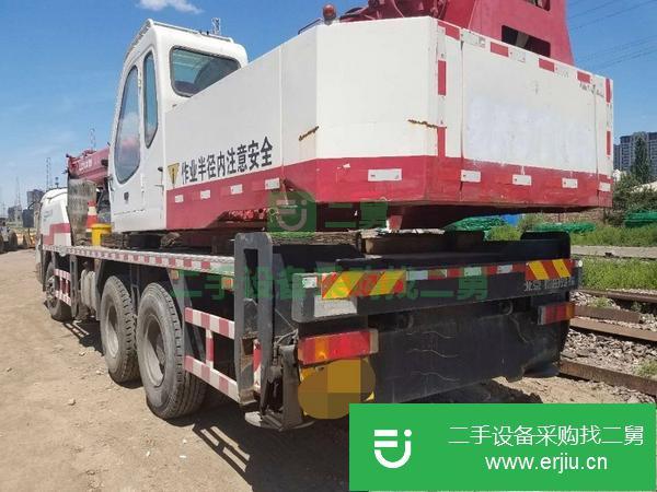 河北出售二手12年11月的雷薩25噸四節(jié)臂汽車吊