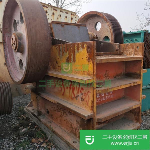 河南出售二手顎式破碎機600900