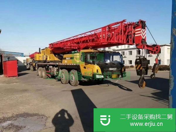 江蘇出售二手三一550T汽車吊5節臂