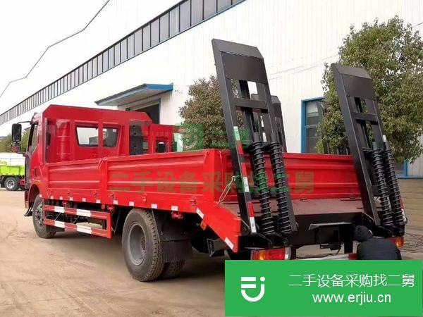 青海出售二手重汽豪曼帶自缷平板運輸車