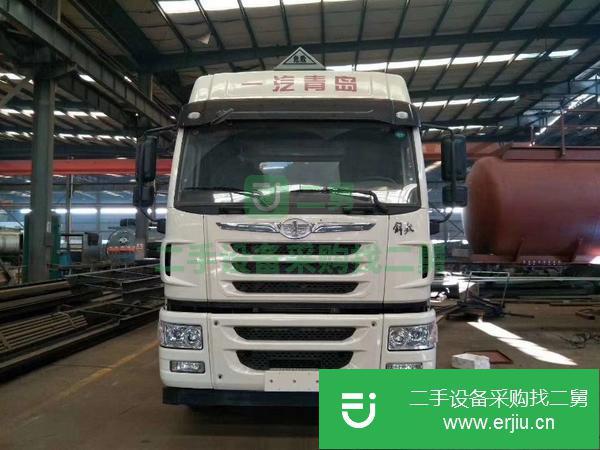 安徽出售二手解放前四后六20噸減水劑罐式運(yùn)輸車