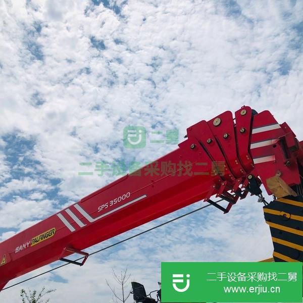 湖北出售二手隨車吊3.2噸