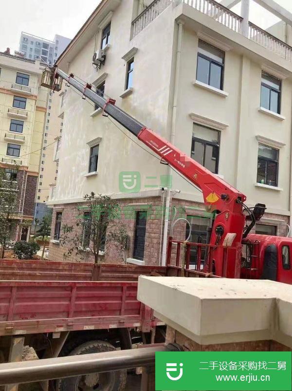湖北出售二手20年三一8T隨車吊